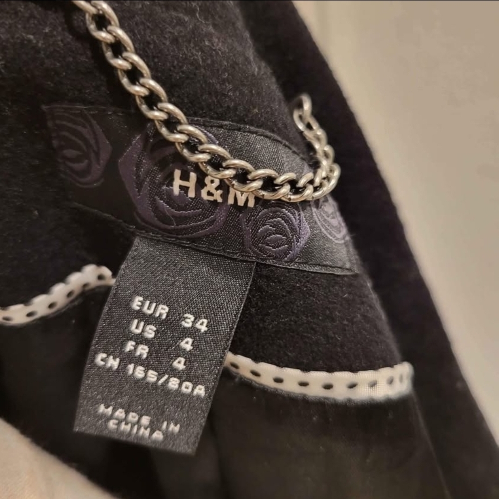 H&M Black Coat